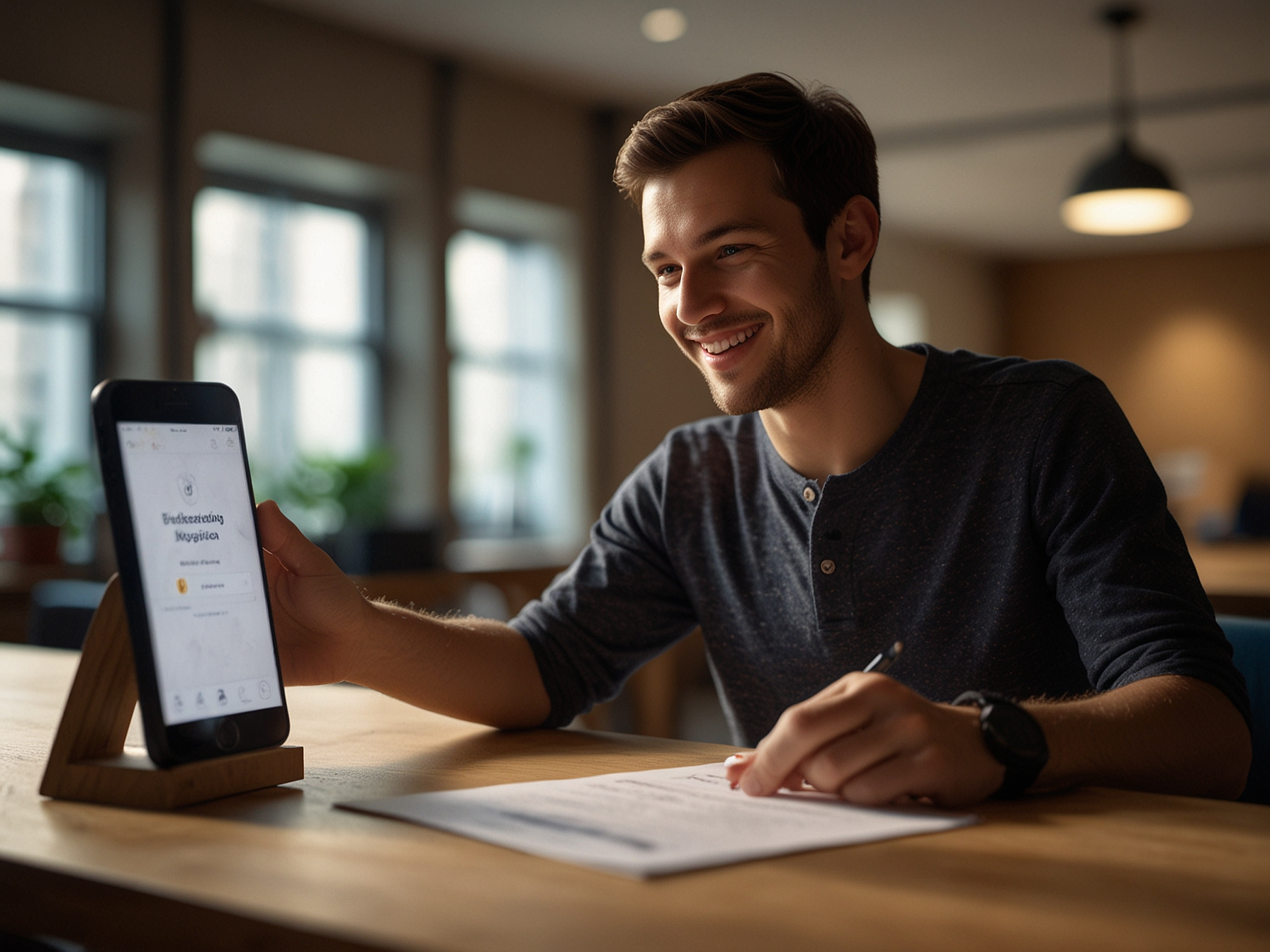 Start registration banner